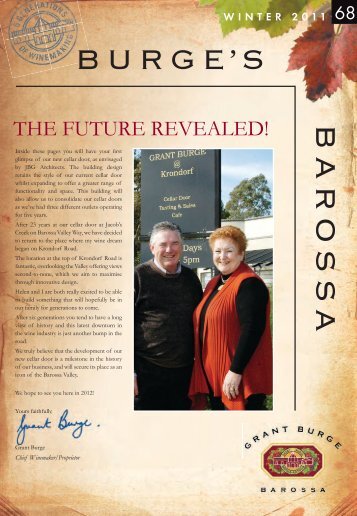 Burge's Barossa Issue 68 - Grant Burge Wines