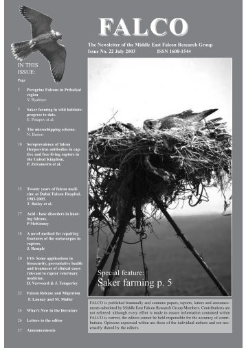 Saker farming p. 5