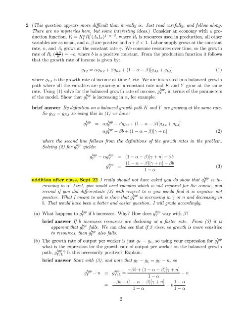 Homework Assignment #1: Answer Key