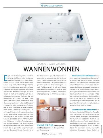 Whirlpool Magazin 02/2007 - Hoesch - Whirlpool-zu-Hause.de