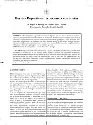 Hernias Deportivas: experiencia con atletas - AsociaciÃ³n Argentina ...
