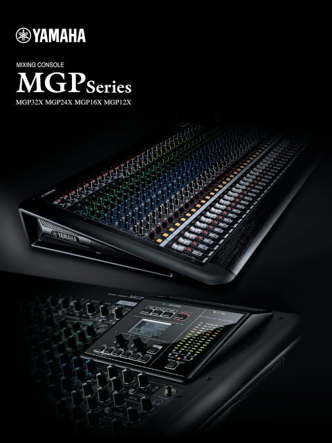 MGP Series [EN] 24.36MB - Yamaha Commercial Audio