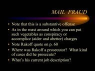Mail Fraud (PDF version) - LFIP