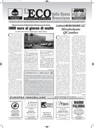 Giornale Eco - Eco della Bassa Bresciana
