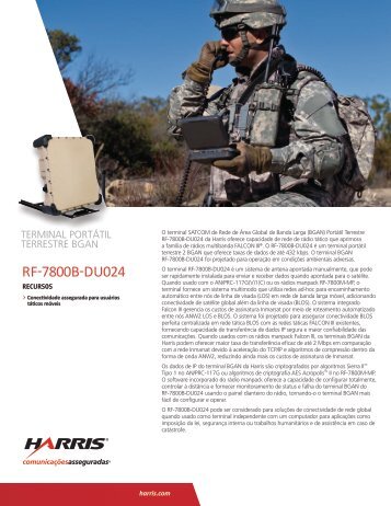 RF-7800b-du024 - Harris RF Communications - Harris Corporation