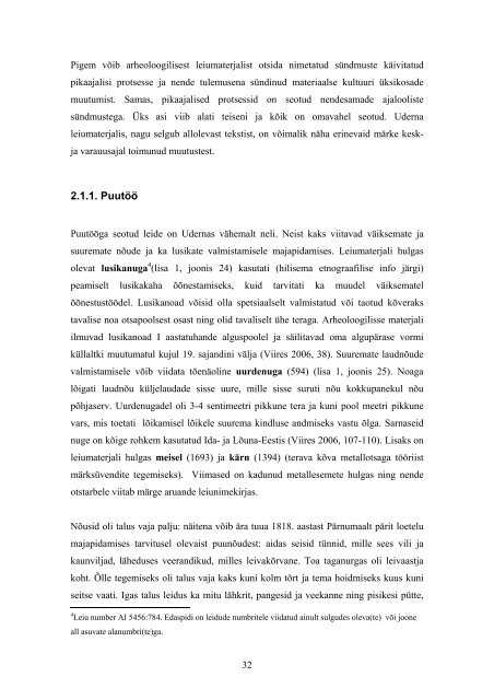 PDF file &#40;4 MB&#41; - Arheoloogia Tartu Ãlikoolis