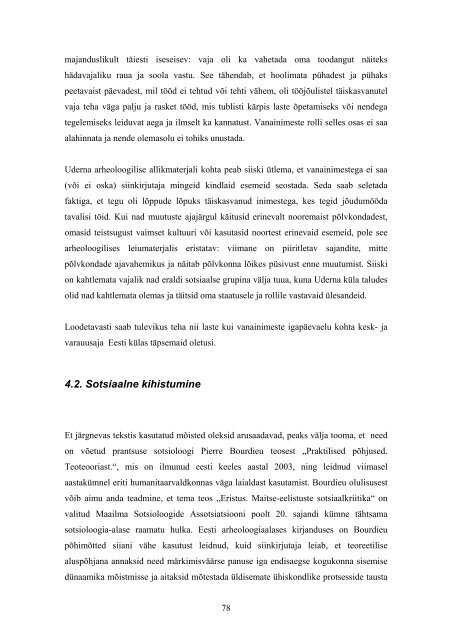PDF file &#40;4 MB&#41; - Arheoloogia Tartu Ãlikoolis