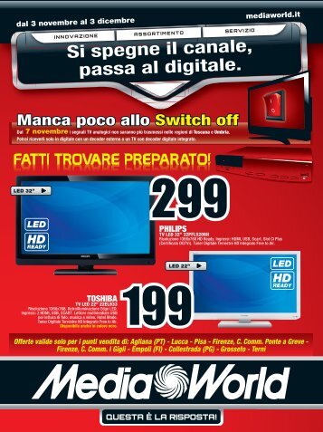 Si spegne il canale, passa al digitale.