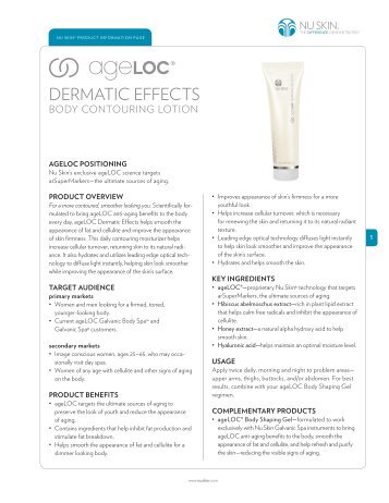 DERMATIC EFFECTS - Nu Skin Force for Good Foundation