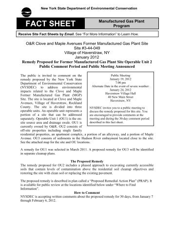 State Superfund Cleanup Program B Fact Sheet Template Instructions