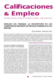 AnÃ¡lisis del trabajo. La descripciÃ³n de las competencias mediante ...