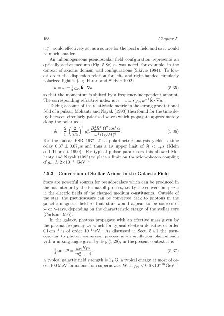 Stars as Laboratories for Fundamental Physics - MPP Theory Group