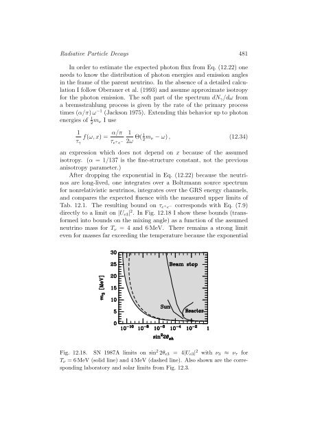 Stars as Laboratories for Fundamental Physics - MPP Theory Group