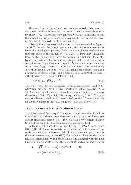 Stars as Laboratories for Fundamental Physics - MPP Theory Group