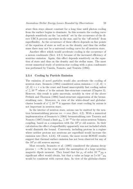 Stars as Laboratories for Fundamental Physics - MPP Theory Group