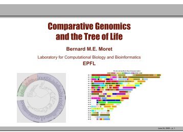 Comparative Genomics and the Tree of Life