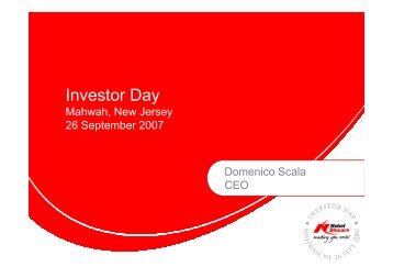 Investor day, 2007 - Nobel Biocare Corporate