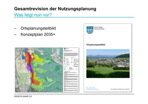 Ortsplanungsleitbild - Muhen