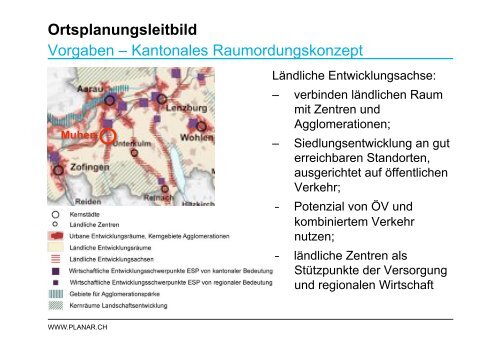 Ortsplanungsleitbild - Muhen