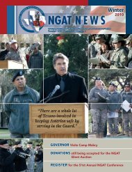 NGAT Magazine - Winter 2010 - National Guard Association of Texas