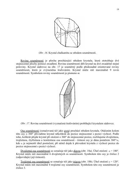 ObecnÃ¡ mineralogie - Katedra geologie UP