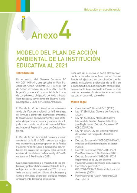 Ciudadanía ambiental - CDAM - Ministerio del Ambiente