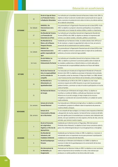 Ciudadanía ambiental - CDAM - Ministerio del Ambiente