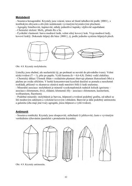 DETERMINAÄNÃ VLASTNOSTI MINERÃLÅ® - Katedra geologie UP