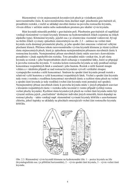 DETERMINAÄNÃ VLASTNOSTI MINERÃLÅ® - Katedra geologie UP