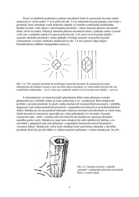 DETERMINAÄNÃ VLASTNOSTI MINERÃLÅ® - Katedra geologie UP