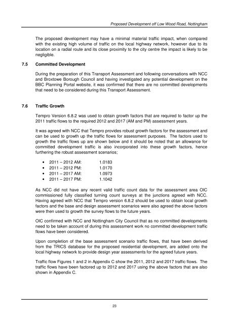 Langham Park Developments Proposed Residential Development ...