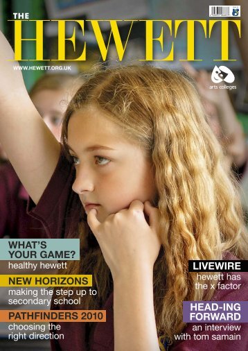 new horizons what's your game? - The Hewett School