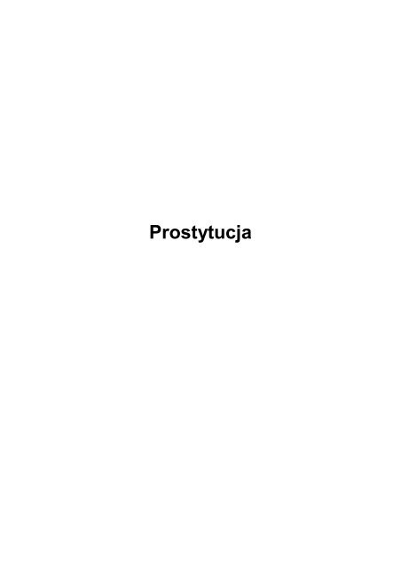 Prostytucja