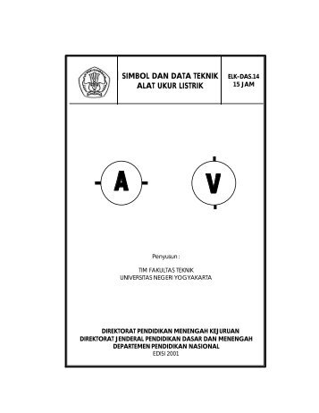 SIMBOL DAN DATA TEKNIK ALAT UKUR LISTRIK