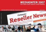 MEDIADATEN 2007 - CRN.de