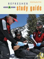 Refresher Study Guide A 2011 (PDF) - National Ski Patrol