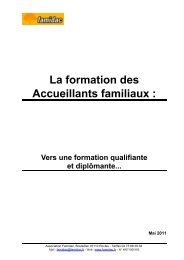 document que nous avons remis Ã  la CNSA - Famidac