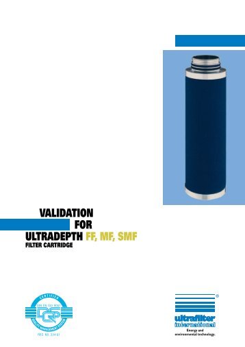 Ultradepth FF MF SMF englisch - Donaldson Company, Inc.