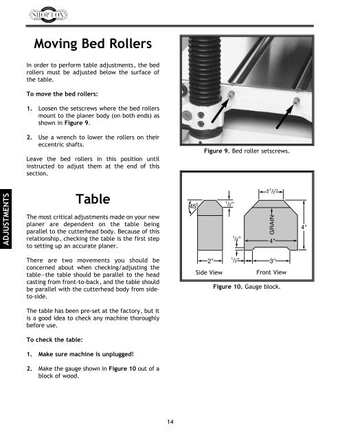 W1683 Manual - Grizzly Industrial Inc.