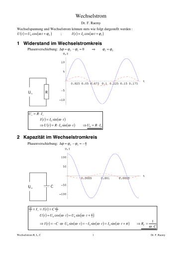 Wechselstrom LRC 8.06