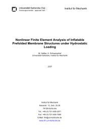 Nonlinear Finite Element Analysis of Inflatable Prefolded Membrane ...