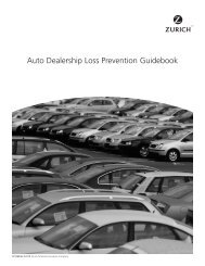 Auto Dealership Loss Prevention Guidebook - Risk Engineering