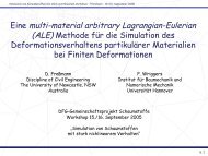 Eine multi-material arbitrary Lagrangian-Eulerian (ALE) - am IFM