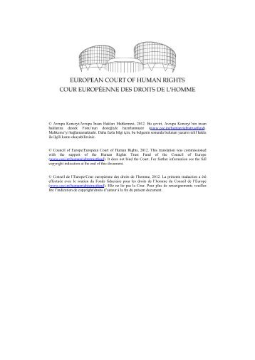 O'HALLORAN AND FRANCIS v. THE UNITED KINGDOM KararÄ± Ä°Ã§in ...