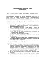 edital nÃ‚Âº 11/2009 - convocaÃƒÂ§ÃƒÂ£o para a prova prÃƒÂ¡tica de direÃƒÂ§ÃƒÂ£o ...