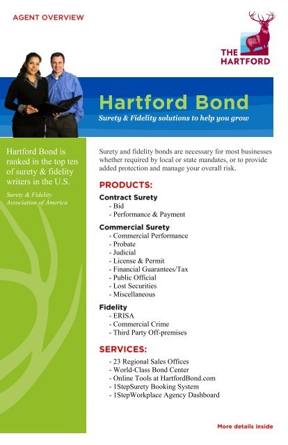 Hartford Bond is ranked in the top ten of surety & fidelity writers in ...