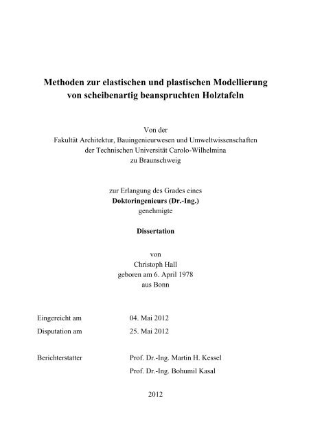Bonn 1938 braun b dissertation