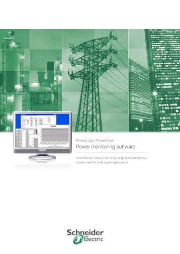 PowerLogic PowerView Power monitoring software