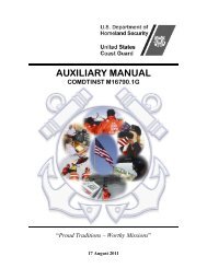 AUXILIARY MANUAL - U.S. Coast Guard