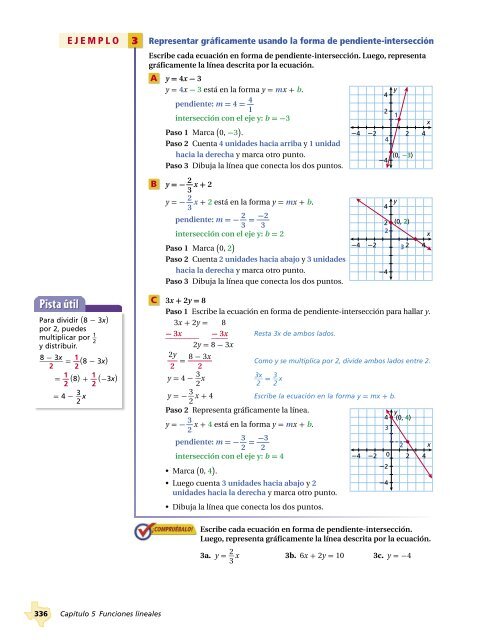 Funciones lineales